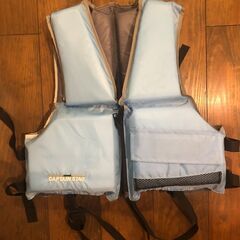 【引取限定】キッズ110　ライフジャケットセット　黄色の画像