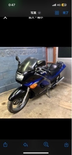 早い者勝ちです。購入希望者いっぱいいますzzr250実働乗って帰れます。