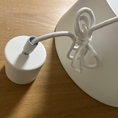 金属製(スチール)   シェード　ペンダントライト　ホワイトの画像