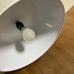 金属製(スチール)   シェード　ペンダントライト　ホワイトの画像