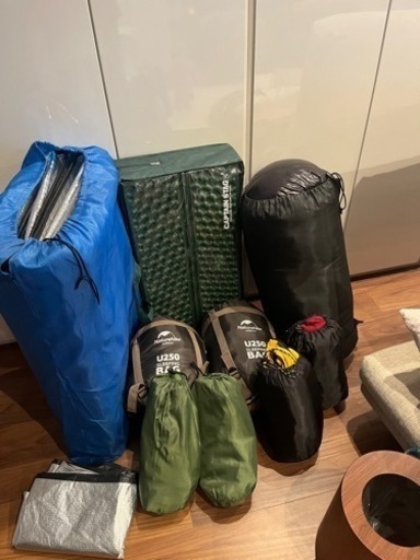 総額約7万円！キャンプ　寝袋　寝具　シュラフ