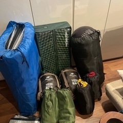 総額約7万円！キャンプ　寝袋　寝具　シュラフ　