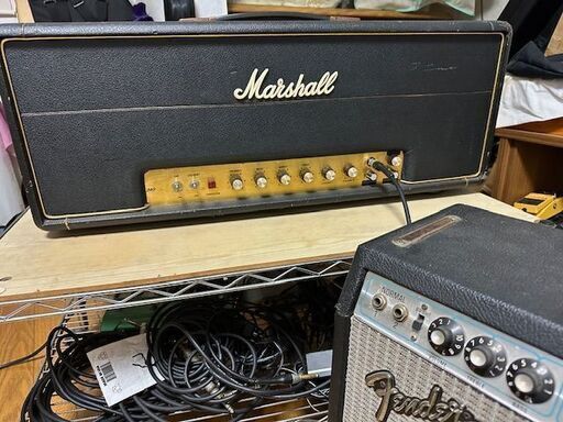 69〜70年製マーシャルJMP50 1987モディファイmarshall