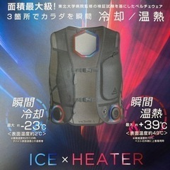 ６月３日残り一つ　ウィンドコアアイス×ヒーターペルチェベストPRO