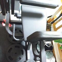 モリヤ レッグエクステンション レッグカール マシン 筋トレ【引き取り限定】の画像