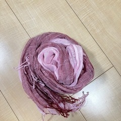 二色ピンク色ストール🎀の画像