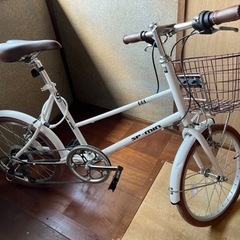 SOUTHERN PORT sp-min 20型 シマノ 6速 420mm WHITE ミニベロの画像