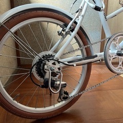 SOUTHERN PORT sp-min 20型 シマノ 6速 420mm WHITE ミニベロの画像