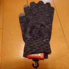 受け渡し予定決定　新品ダグ付き　ダークグレー　手袋