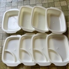 無料⭕️バーベキュー　4人分セット　プレート　カレー皿　コップ　スプーン　フォークの画像