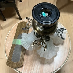 【交渉中】無料／アンティーク調／シーリングライト／ファンライト　...