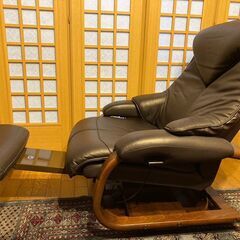 椅子　リクライニングチェアの画像