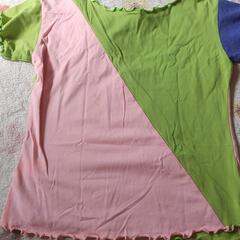 半袖Tシャツ・トップス　2枚セット・迷彩スカル・パンク風の画像