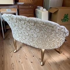 家具　ソファー　アンティーク　の画像