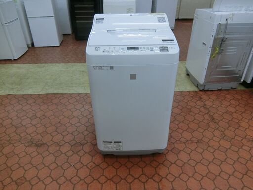 ID 513211　洗濯機5.5K　シャープ　２０１８年　ES-T5E6-KW