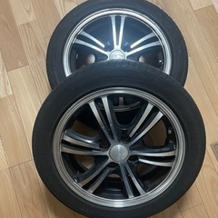 15インチ5jタイヤホイール＆タイヤセット2本