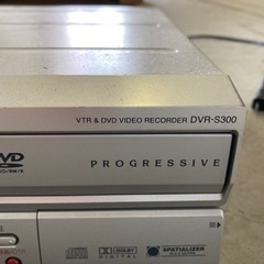 家電　MITSUBISHI DVR-S300  動作未確認 ビデオレコーダーの画像
