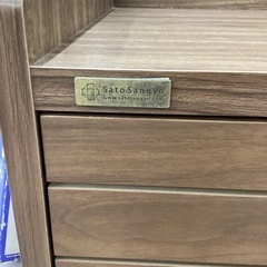 美原店　佐藤産業　テレビ台　TWICE ローボード　可動棚　家具 収納家具 テレビ台の画像