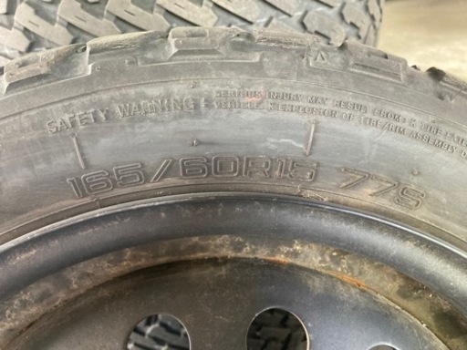 165/60R15 ナンカン　FT-9 マッドタイヤ