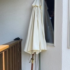 【決まりました】ウッドパラソル　タカショーの画像