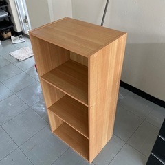 3段カラーボックスの画像