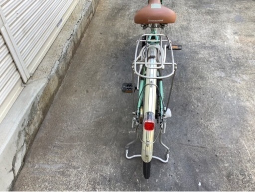 395  パナソニック新機種電動アシスト自転車vivi rightU26インチ水色アルミ