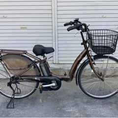 392  ブリヂストン新機種電動アシスト自転車アシスタ26インチブラウンアルミボディー 392 ブリヂストン新機種電動アシスト自転車アシスタ26インチブラウン