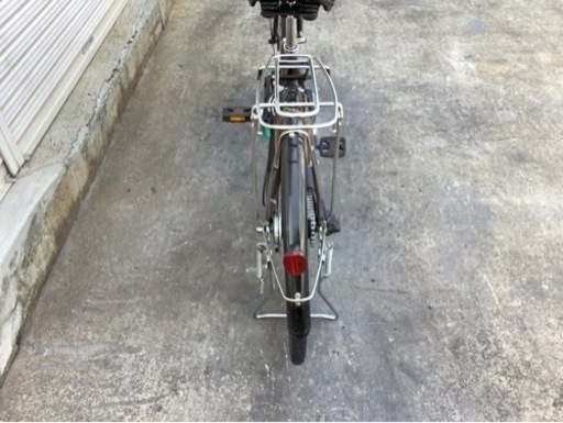 397  ブリヂストン新機種電動アシスト自転車アシスタ26インチブラウンアルミボディー