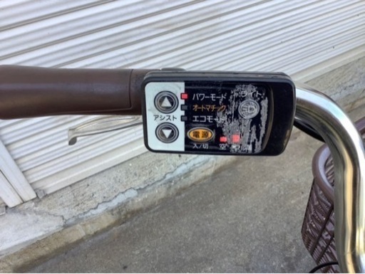 399  パナソニック最新機種電動アシスト自転車vivi26インチコンボディー
