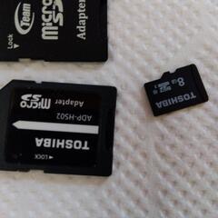 マイクロSDカード2点セット/使用可能/32GB/8GB/中古品の画像