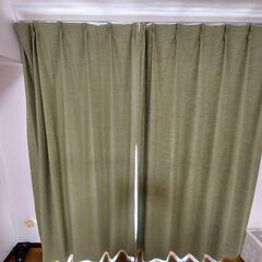 Green curtains and nets