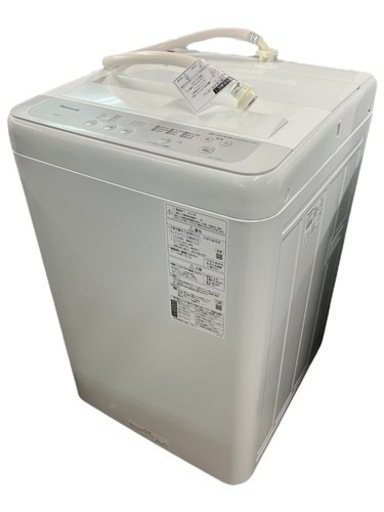 NO.1485【2022年製】Panasonic パナソニック 全自動電気洗濯機 NA-F50B15 5.0kg 家電 中古