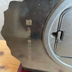 ［昭和レトロ］CITIZEN シチズン 置き時計 4RG230-A07 年輪 楓の画像