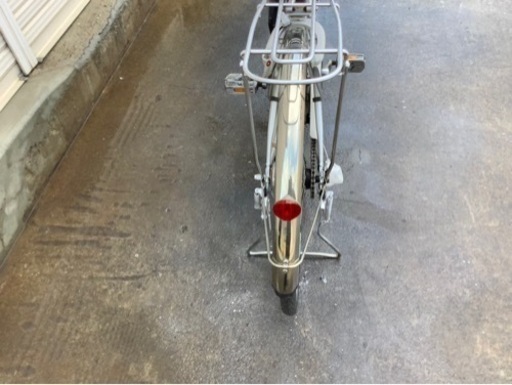 410  パナソニック新機種電動アシスト自転車viviNX26インチシルバーアルミボディー