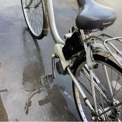 407 パナソニック新機種電動アシスト自転車viviALFIT26インチシルバー