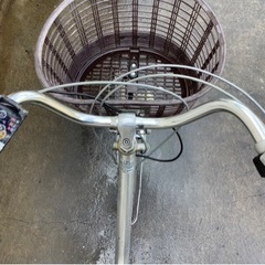 407 パナソニック新機種電動アシスト自転車viviALFIT26インチシルバー