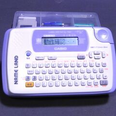 6/4●カシオ　漢字ラベルライター ネームランド 　（KL-P20）の画像