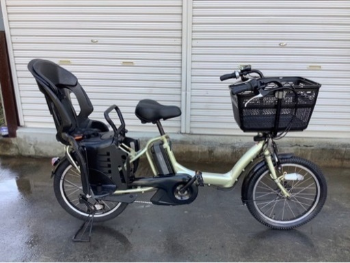 412  ヤマハ新機種電動アシスト自転車pas kiss20インチシルバーアルミボディー