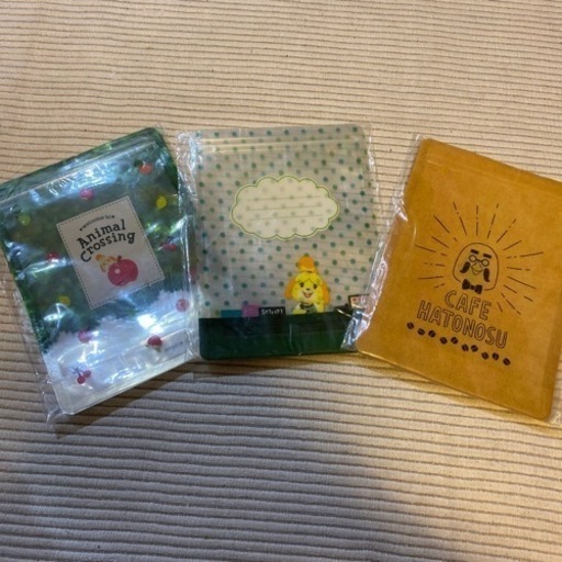 どうぶつの森 ジッパーバッグ