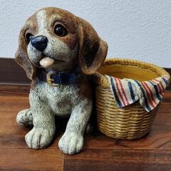 seto  craft犬の置物(未使用品)