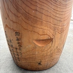 餅つき用臼　中古品　Ｂ－23の画像