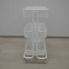 スチールワゴン【小金井市民限定】※新規優先（小金井市再生家具）品番：06-01-03の画像
