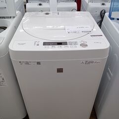 ★ジモティ割あり★ SHARP 洗濯機 4.5kg 19年製 動作確認／クリーニング済み MT1410
