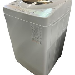 NO.1486【2022年製】TOSHIBA 東芝 全自動電気洗濯機 AW-5GA1 5.0kg 家電 中古