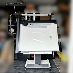 s0530603 MUTOH ムトウ ドラフター RLG-10 製図盤 製図 作業台 デザイン 測量 図面 図面台 設計図 通電未確認 中古品