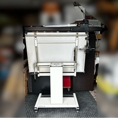 s0530603 MUTOH ムトウ ドラフター RLG-10 製図盤 製図 作業台 デザイン 測量 図面 図面台 設計図 通電未確認 中古品の画像