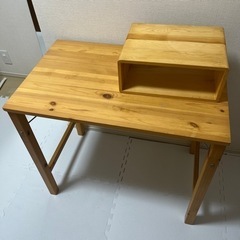 無印良品　折りたたみデスク