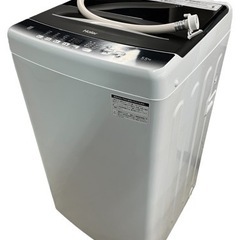 NO.1487【2022年製】美品 Haier ハイアール 全自動電気洗濯機 JW-U55HK