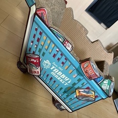 猫　爪研ぎ　ショッピングカート型の画像