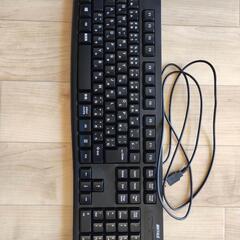バッファロー USB接続 有線スタンダードキーボード BSKBU...